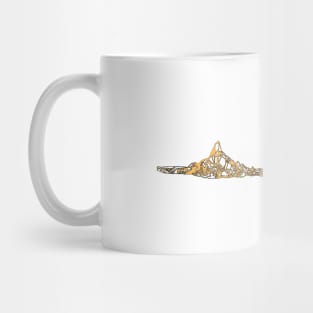 mountain scape Mug